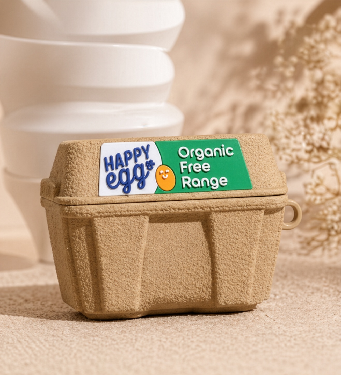 3D Egg Box AirPods Case