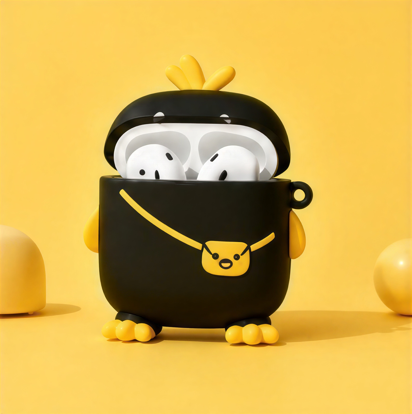 3D Penguin AirPods Case
